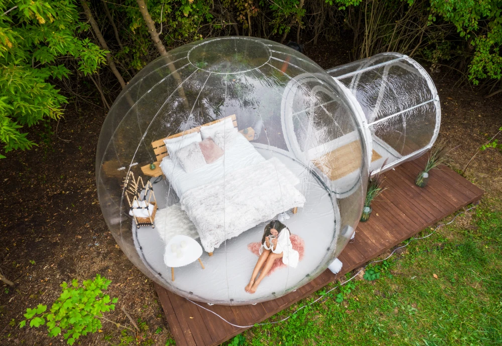 pvc inflatable bubble tent